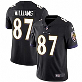 Nike Baltimore Ravens #87 Maxx Williams Black Alternate NFL Vapor Untouchable Limited Jersey,baseball caps,new era cap wholesale,wholesale hats